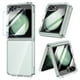 thumbnail image 1 of Funda transparente VEGO para Samsung Galaxy Z Flip 5 con protector de pantalla, 1 of 9