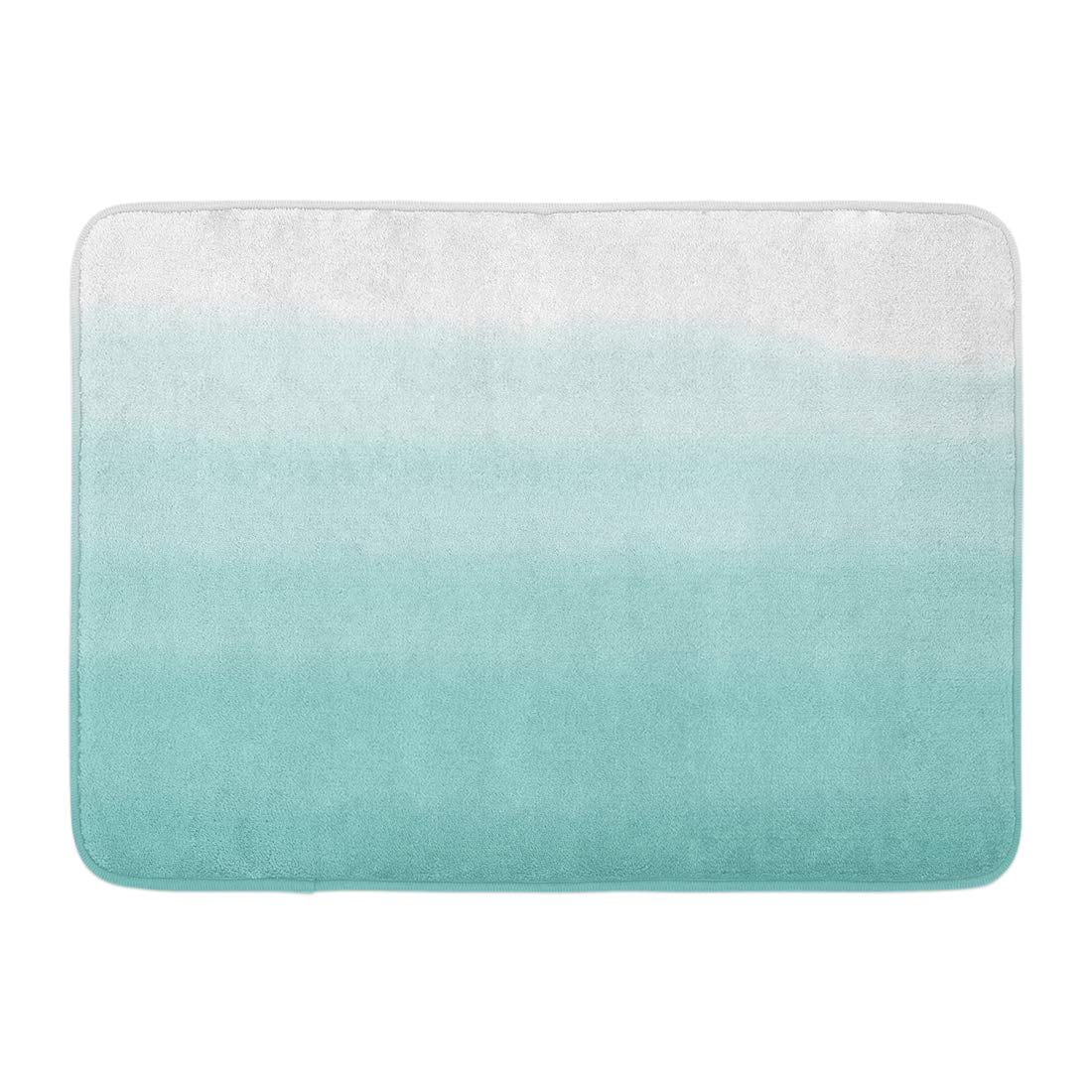 SIDONKU Teal Dip Turquoise Green Ombre Watercolor Blue Dye Color Water