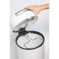thumbnail image 3 of Bubula Step  Steel Diaper Waste Pail Container w/ Air Tight Lid and Lock, Silver, 3 of 10