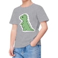 thumbnail image 3 of MEZZALL T-Shirts d'Été pour Enfants Col Rond Imprimé Dinosaure Manches Courtes T-Shirts 10-11 Ans Coupe Décontractée pour Bébé, 3 of 3