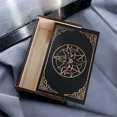 thumbnail image 6 of Push Pull Tarot Cards Box Astrologys Trinkets Box Tarot Card Storage Case for Fortune Telling, Witch Decoration, 6 of 10