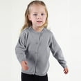 thumbnail image 2 of Dyfzdhu Kids Boys Girls Autumn Cardigan Knitted Solid Color Button-down Sweater Coat, 2 of 7