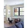 thumbnail image 3 of Chesapeake Cathal Mustard Tulip Block Print Wallpaper, 20.5-in by 33-ft, 3 of 5