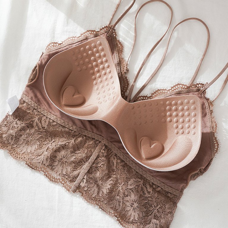 Brown cotton padded bra, Bras, Women'secret