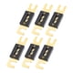 thumbnail image 1 of 6uds 200A Dorado Tono ANL Fusible Universal para Coche Vehículo Camión Audio, 1 of 1