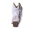thumbnail image 3 of Circle G by Corral Womens Fringe Studded Metallic Cowboy  Ankle Boots, 3 of 5
