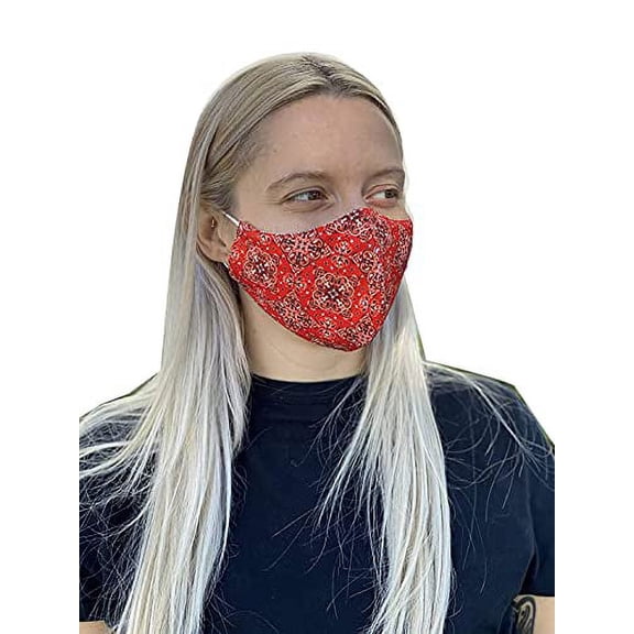 PJ Harlow Casual Mask, Red, Size L