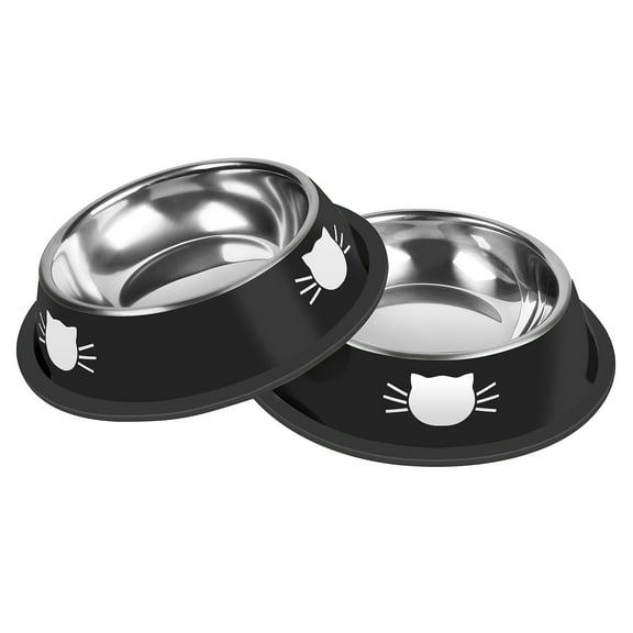 cat bowls stainless steel