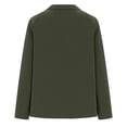 thumbnail image 6 of Womens V Neck Blouses Spring Tops Long Sleeve Shirts Dressy Casual Summer Vacation Going Out Clothing, 6 of 9