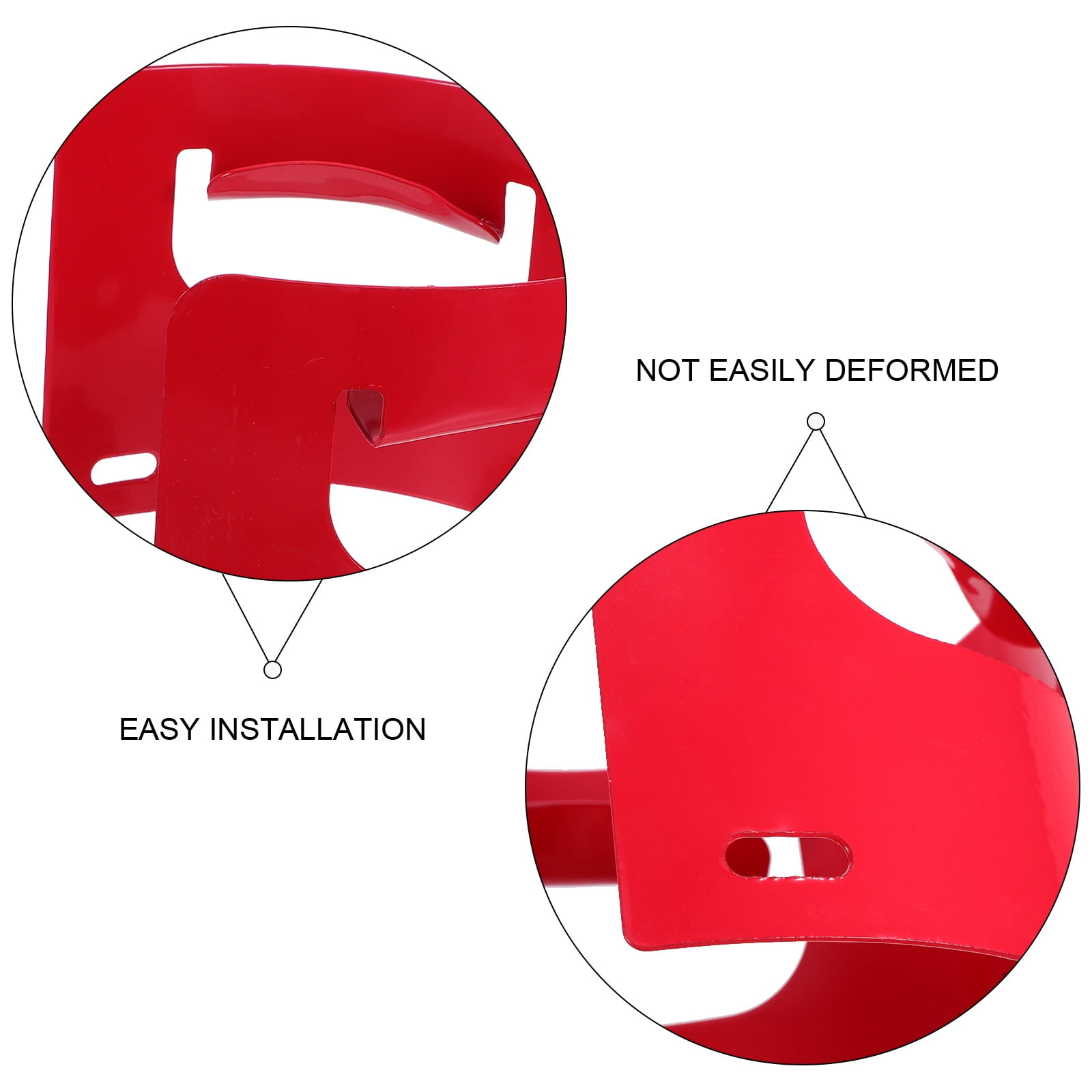MLINS Fire Extinguisher Protective Cover 21.50X17.00X15.00CM Red