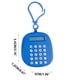 thumbnail image 3 of Calculadora Mini Portátil Silenciosa de 8 Dígitos, Azul, 3 of 4