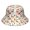 White Christmas Star and Gift Pattern, variant on Green Christmas Reindeer and Snowflake Pattern Bucket Hat, Fishing Hiking Cap with Wide Brim & Breathable Fabric, Polyester Twill Gifts for Unisex Men Women