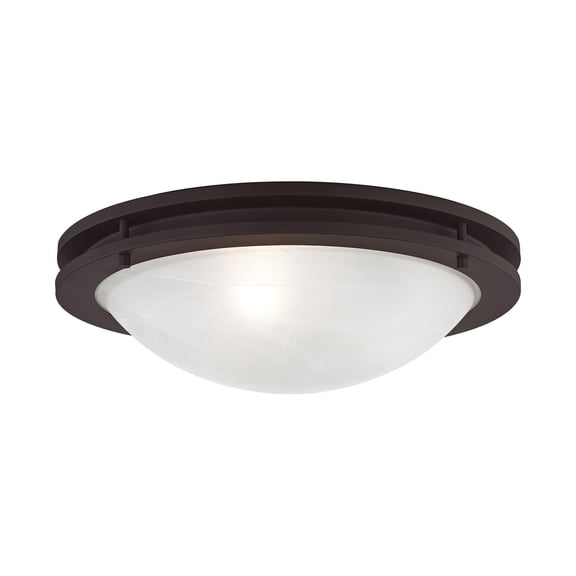 Livex Lighting Ariel Ceiling Mount in Bronze