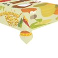 thumbnail image 2 of MYPOP Thanksgiving Pumpkin Grape Tablecloth Set 60x104 Inches - Autumn Harvest Fruit Tablecover Desk Table Cloth Cover for Party Decor, 2 of 6