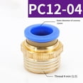 thumbnail image 4 of Bgsha 10pcs PC Air Pipe Connector High Temperature and Pressure Corrosion Resistant, 4 of 7