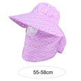 thumbnail image 6 of Outdoor Hat Portable Soft Breathable Comfortable Lightweight Cover Shoulder Polyester Big Brim Sunscreen Hat Riding Accessories, 6 of 7