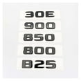 thumbnail image 2 of Glossy Black Letters B25 30E 900 850 800 700 ABS Emblem Fit For Mercedes Fit For Benz Brabus E W212 W213 Car Trunk Badge Logo Sticker, 2 of 6