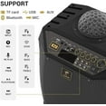 thumbnail image 4 of Wireless Karaoke Machine for Adults, TONOR PA System Portable Bluetooth Singing Speaker K20, 4 of 8
