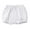 White, variant on WOYY Toddler Girls Lightweight Pull-On Shorts Solid Breathable Casual Shorts, Sizes 2-3T