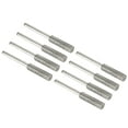 thumbnail image 1 of Unique Bargains 7/32 Inch Diamond Chainsaw Sharpener Sharpening Stone Polishing Grinding File Tool, Silver 8 Pack, 1 of 5