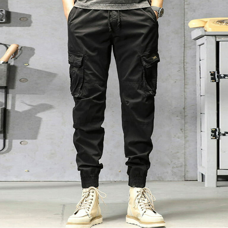 KSODFNXH Sweatpants for Men Fashion Cargo Pants for Men with