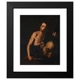 thumbnail image 2 of Jusepe de Ribera 15x18 Black Modern Framed Museum Art Print Titled - David and Goliath (1620), 2 of 5