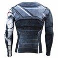 thumbnail image 3 of Rashguard Gym Man Fitness Long Sleeve Compression Shirt Bat Spider Superhero Print Fashion Cloth For Running Training Exercise, 3 of 5
