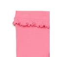 thumbnail image 3 of Garanimals Baby Girl Ruffle Trim Ribbed Leggings, Sizes 0M-24M, 3 of 3