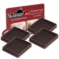 thumbnail image 1 of Protectores de piso Furniture Cups Yelanon de goma antideslizantes de 3 pulgadas, 1 of 7