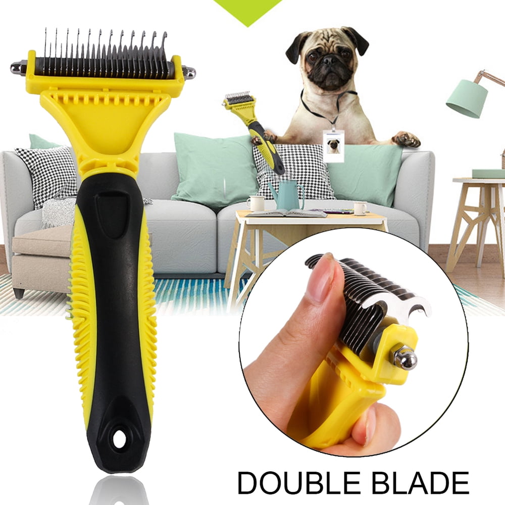 Pet Grooming Tool - Dematting Comb – Safe Pet Grooming Rake for