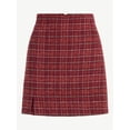 thumbnail image 5 of Time and Tru Women's Tweed Mini Skirt, Sizes XS-XXXL, 5 of 5