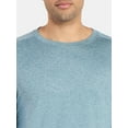 thumbnail image 4 of Athletic Works Men's and Big Men's ButterCore Soft Long Sleeve Tee Shirt, Sizes XS-5XL, 4 of 5