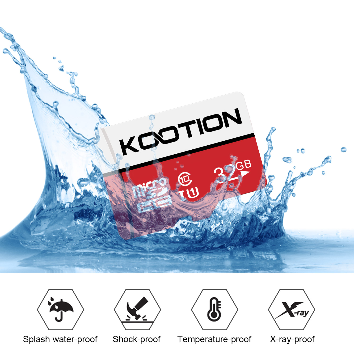 Kootion 5-Pack 32GB Micro SD Cards, Class 10, UHS-I photo 6
