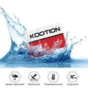 Kootion 32GB Micro SDHC UHS-I Memory Card Class 10 Micro SD Card High Speed TF Card, C10, U1, 32G 2 Pack