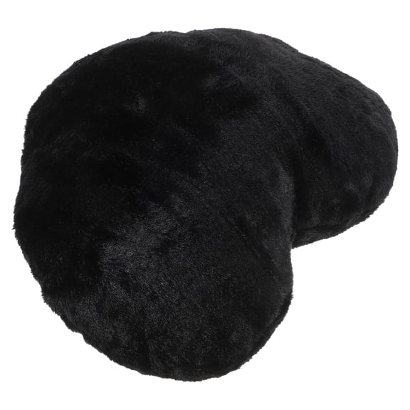 NICEXMAS throws pillow Heart Pillow Black PP for Napping 1Set