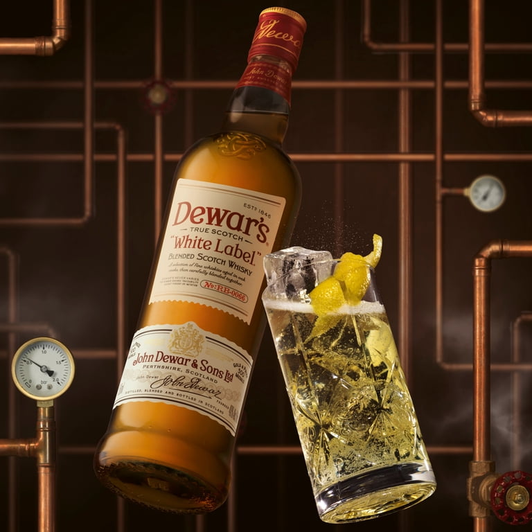 Dewar's White Label Blended Scotch Whisky, 1.75 L Bottle, ABV 40