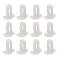thumbnail image 1 of Uxcell 0.20'' Durable Shelf -Locking Shelf Support Pegs Shelf Bracket Peg Plastic White 50 Pcs, 1 of 4
