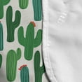 thumbnail image 4 of Exotic Microwave Oven Cover, Colorful Desert Themed Funny Cactus Flourishing Motif Illustration Print, Water Resistant Organizer with Pockets for Kitchen, 36" x 12", Forest Green and Red, by Ambesonne, 4 of 4