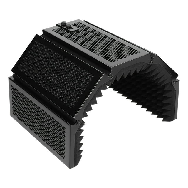 Filtro pop NikouMX para micrófono Cubierta de aislamiento espuma absorbente de sonido