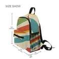 thumbnail image 3 of FORMRS School Backpack with Front Zippered Pocket 12" Student Travel Daypack, Colorful Plane, 3 of 6