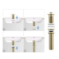 thumbnail image 5 of 27" Handcrafted 316 Stainless Steel 16 Gauge Single Bowl Workstation Undermount Kitchen Sink, 5 of 8