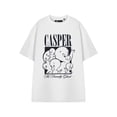 thumbnail image 3 of Casper Unisex White Short Sleeved T-Shirt, 3 of 7