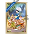 thumbnail image 3 of Disney Snow White and the Seven Dwarfs - Group Wall Poster, 14.725" x 22.375", Framed, 3 of 3