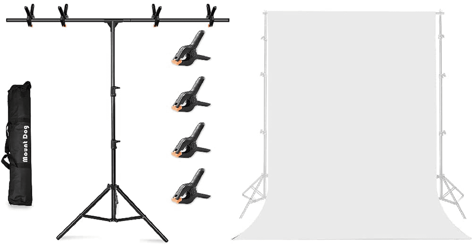 tripod crossbar Mount system for photo studio background 2x Studio stand 