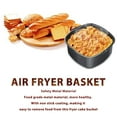 thumbnail image 3 of Cake Barrel Fryer Accessories Metal Nonstick Coating Baking Pan with Handle for Universal Use, 3 of 8