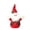 Red, variant on ShaoXinWan Christmas Fabric Ornament, Xmas Soft Stuffed Figurine Decor, Festive Handmade Cloth Tabletop Doll for Winter Season Home Shelf Mantel Xmas Party Decorations