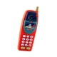 thumbnail image 2 of Juguete de teléfono para bebé, juguetes musicales con sonidos para bebés, teléfono falso para niños con efecto de sonido para Rojo, 2 of 9