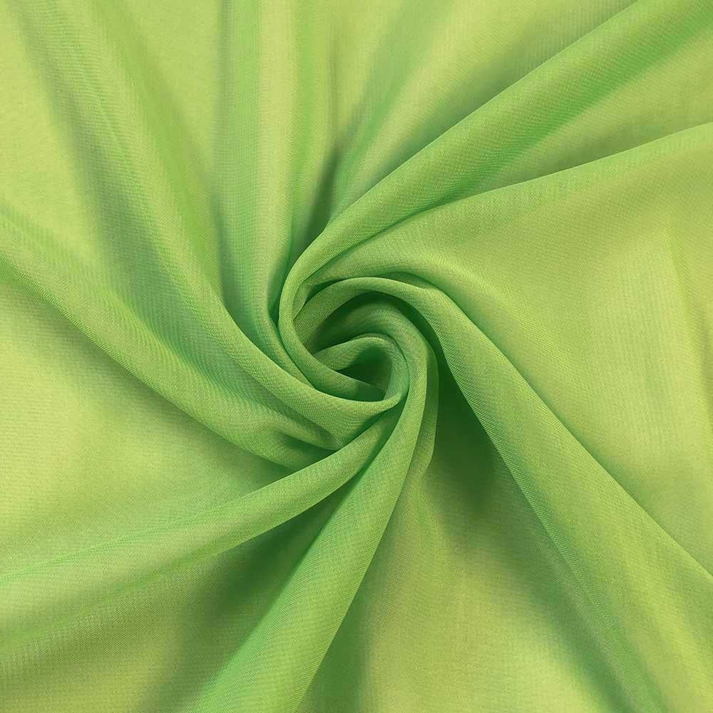 Solid Chiffon Fabric Polyester Dress Sheer 58" Wide By the Yard All