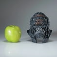 thumbnail image 2 of Edge Sculpture Miniature Gorilla Bust Figurine 5.32in H, 2 of 5