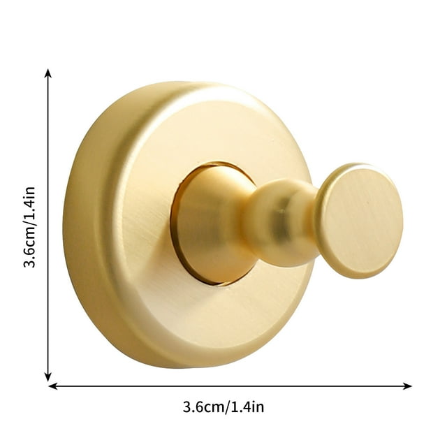 Birdeem New Style Clothes Hook Single Alloy Entrance Hook Personality Gold Wardrobe Small Clothes Hook